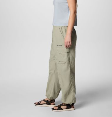 Women's Sandier Parachute Pants, Color: Safari, image 3