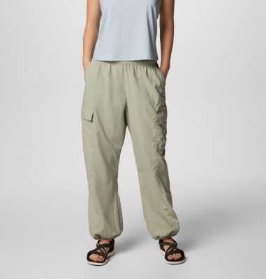 Women's Sandier Parachute Pants, Color: Safari, image 1