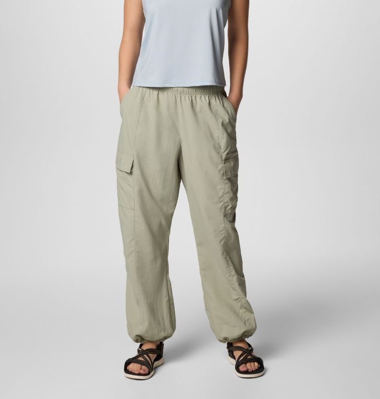 Women's Sandier Parachute Trousers, Color: Safari, image 1
