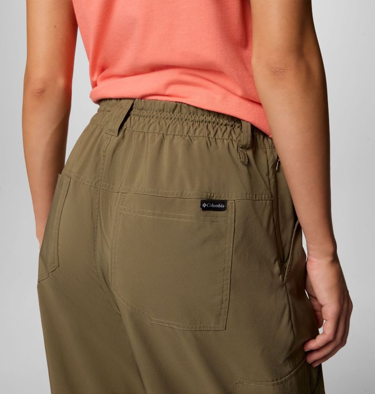 Women's Skien Valley Cargo Pants, Color: Stone Green, image 5