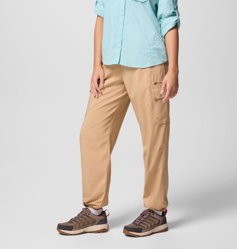 Women's Skien Valley Cargo Hiking Trousers, Color: Canoe, image 4