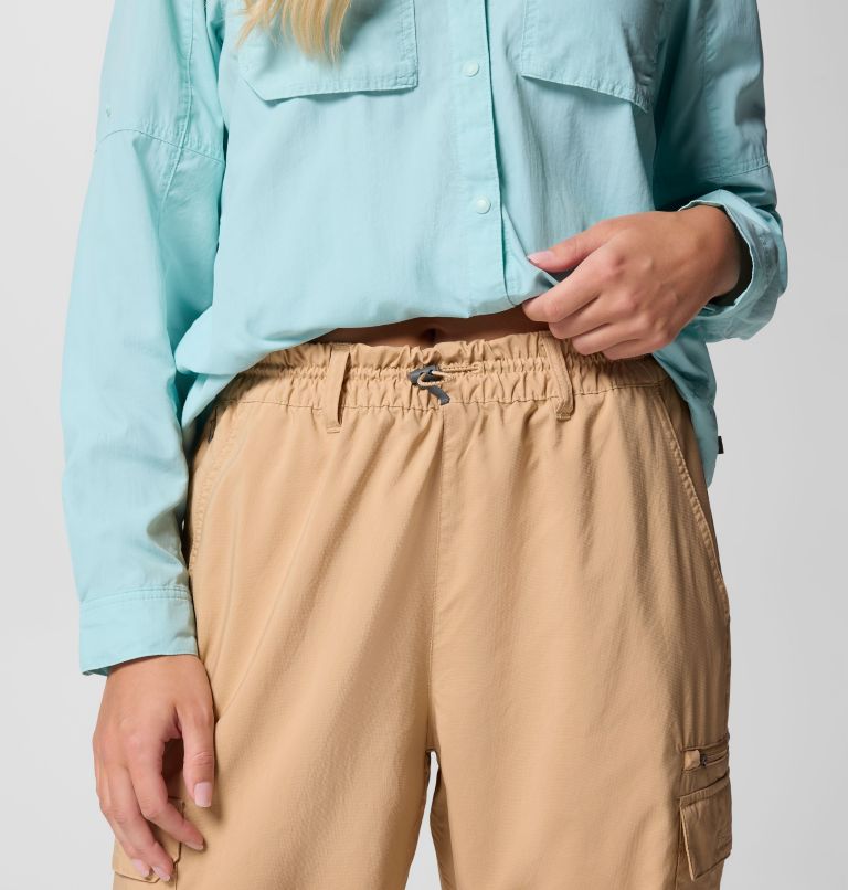 Women's Skien Valley Cargo Hiking Trousers, Color: Canoe, image 5