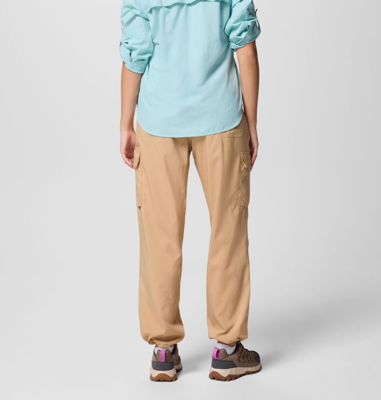 Women's Skien Valley Cargo Hiking Trousers, Color: Canoe, image 3