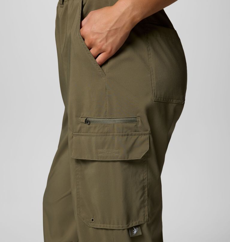 Pantaloni cargo da hiking Skien Valley da donna, Color: Stone Green, image 6