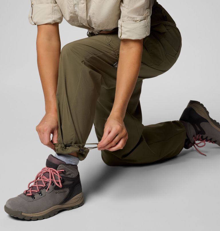 Pantaloni cargo da hiking Skien Valley da donna, Color: Stone Green, image 7