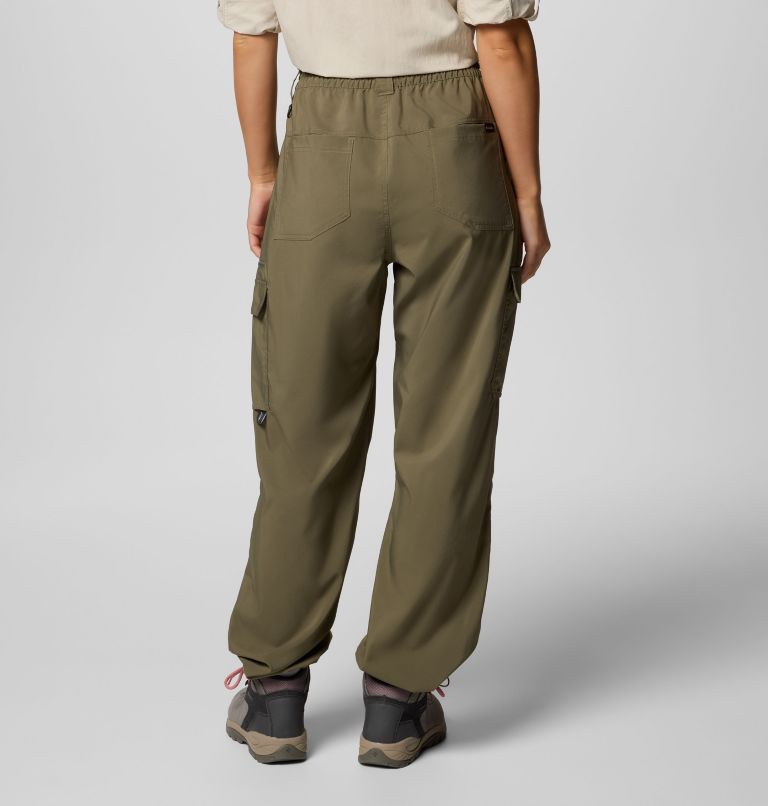 Pantaloni cargo da hiking Skien Valley da donna, Color: Stone Green, image 2