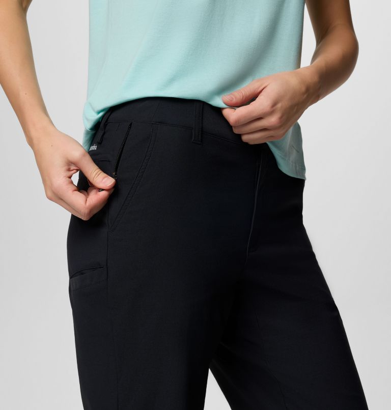 Women's Leslie Falls Capris II, Color: Black, image 7
