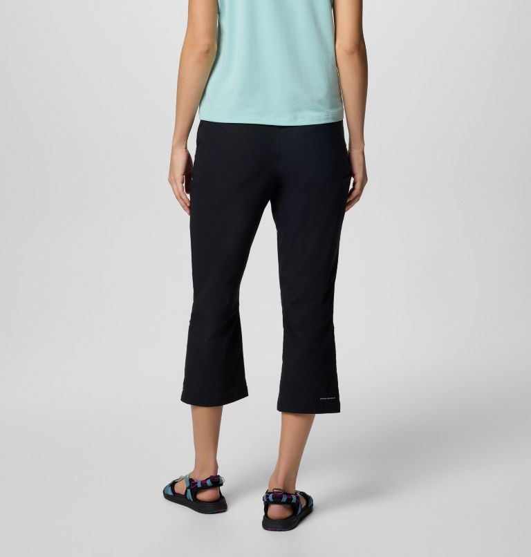 Women's Leslie Falls Capris II, Color: Black, image 2