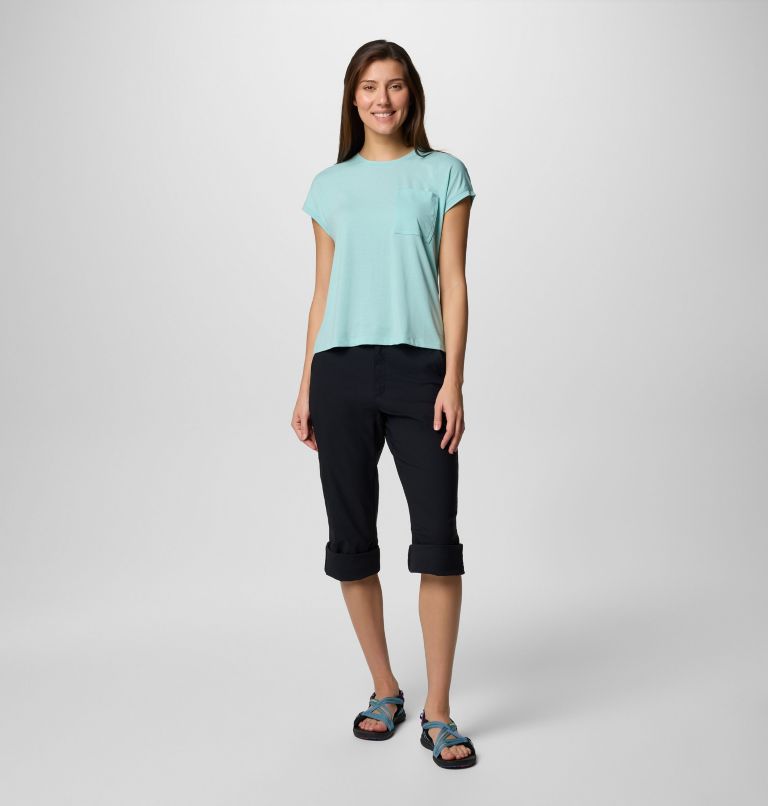 Women's Leslie Falls Capris II, Color: Black, image 8
