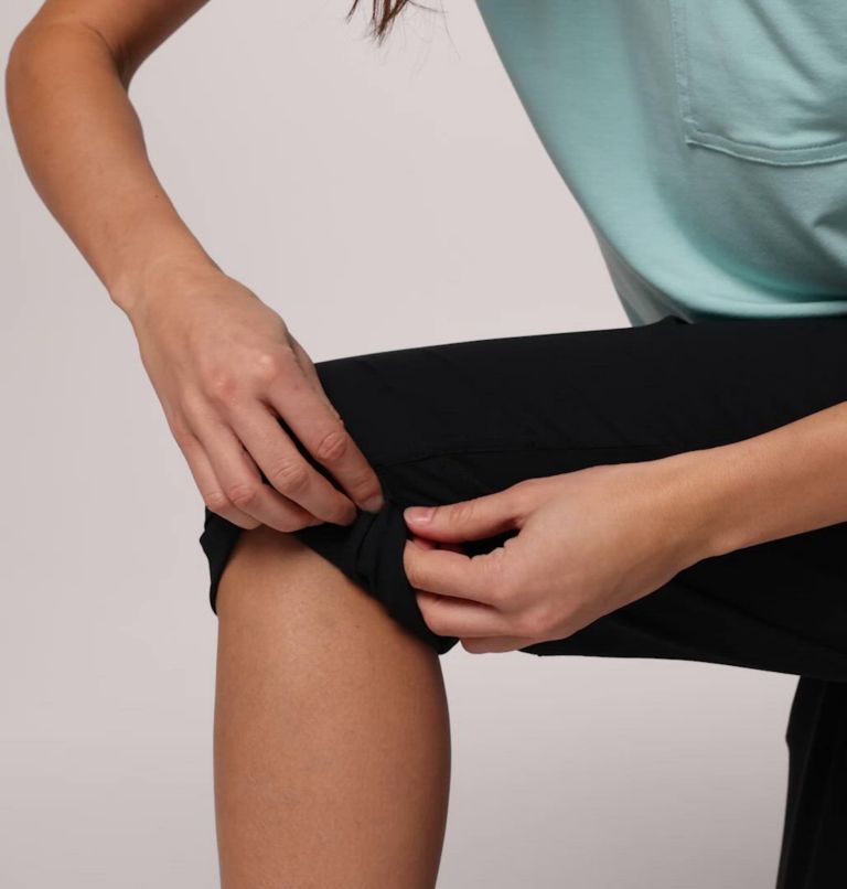 Women's Leslie Falls Capris II, Color: Black