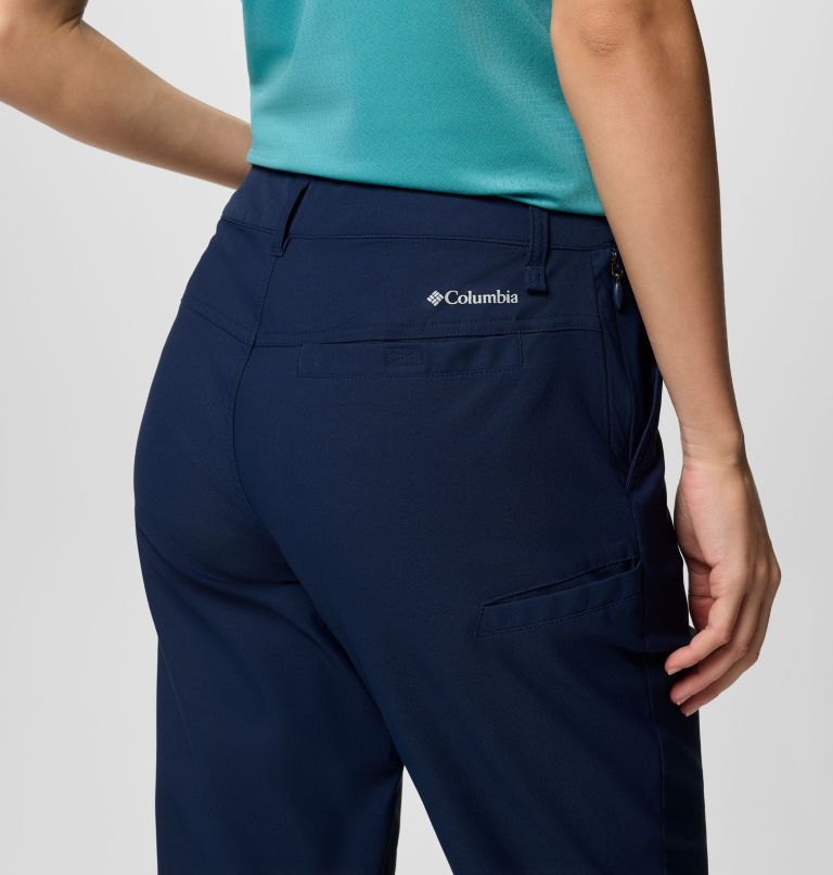 Women's Leslie Falls Capris II, Color: Collegiate Navy, image 5