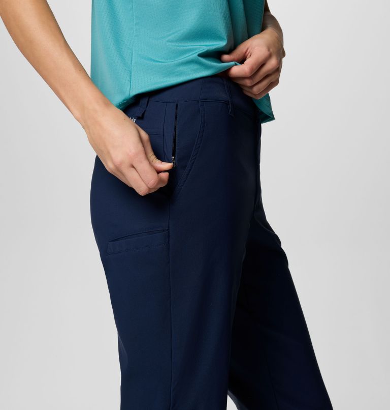Women's Leslie Falls Capris II, Color: Collegiate Navy, image 6