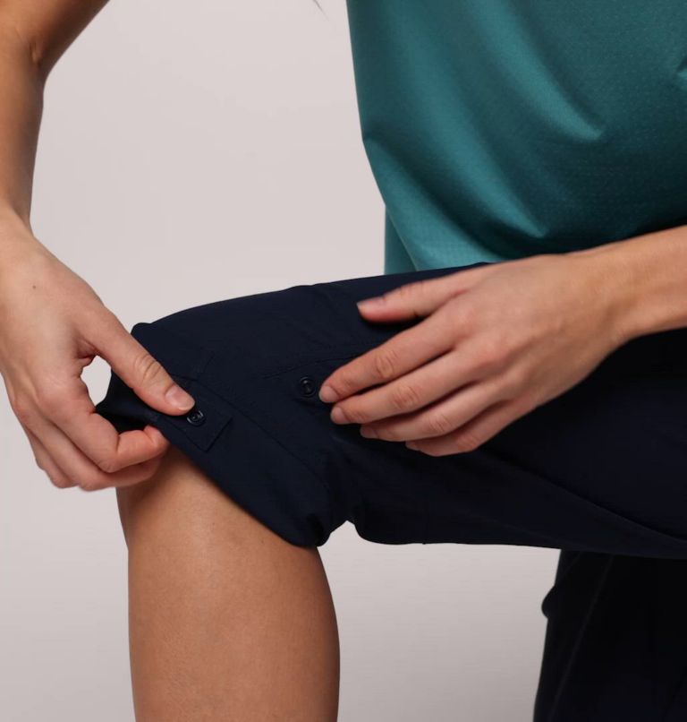 Women's Leslie Falls Capris II, Color: Collegiate Navy