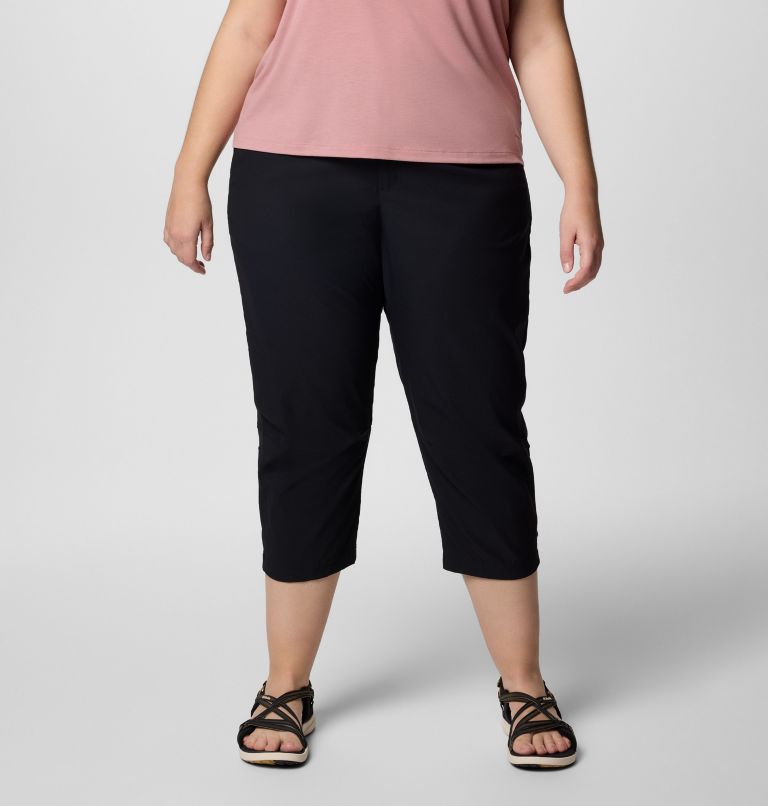 Femme Pantalon capri II Leslie Falls - Grandes tailles, Color: Black, image 1