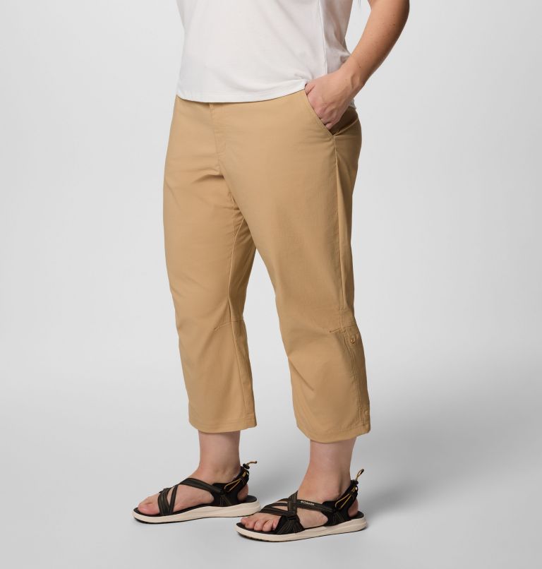 Women's Leslie Falls Capris II - Plus Size, Color: Canoe, image 3