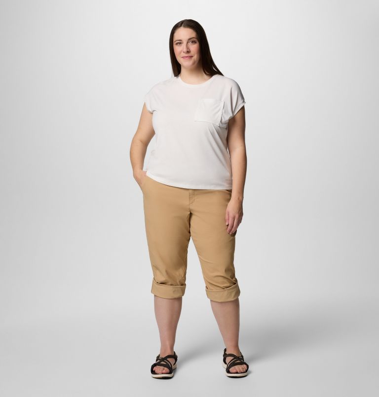 Women's Leslie Falls Capris II - Plus Size, Color: Canoe, image 7