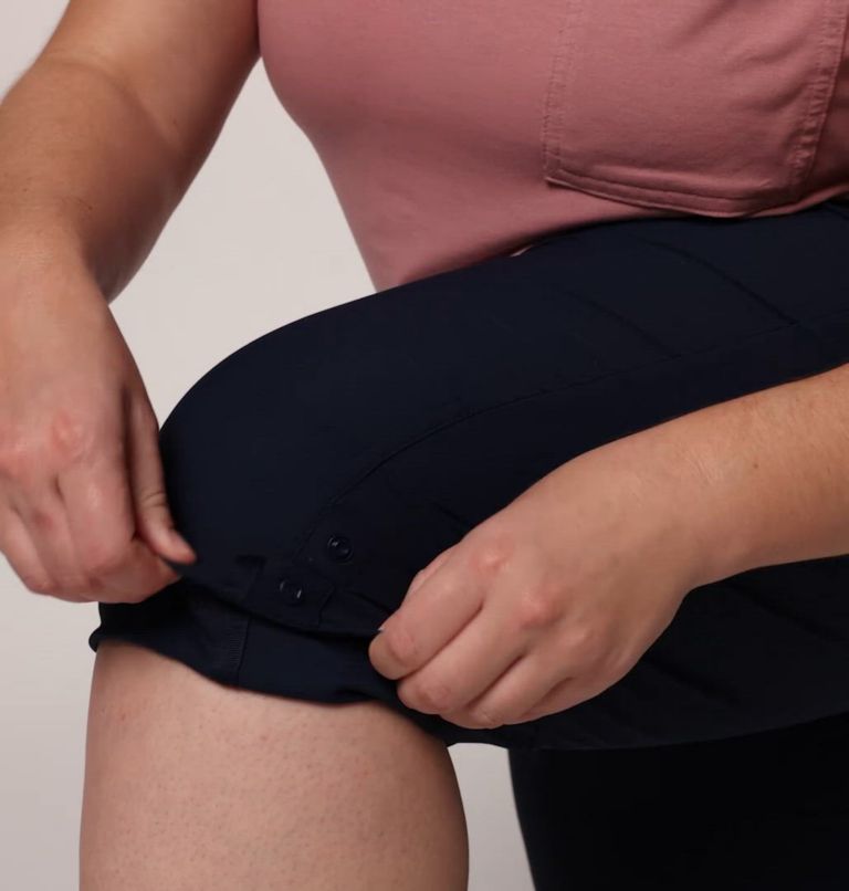 Women's Leslie Falls Capris II - Plus Size, Color: Collegiate Navy