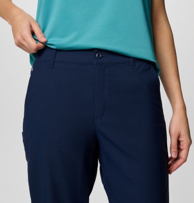 Women's Leslie Falls II Hiking Capri, Color: Collegiate Navy, image 4