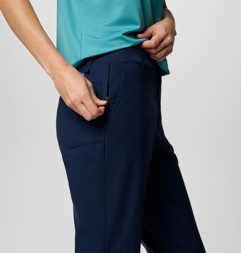 Women's Leslie Falls II Hiking Capri, Color: Collegiate Navy, image 6