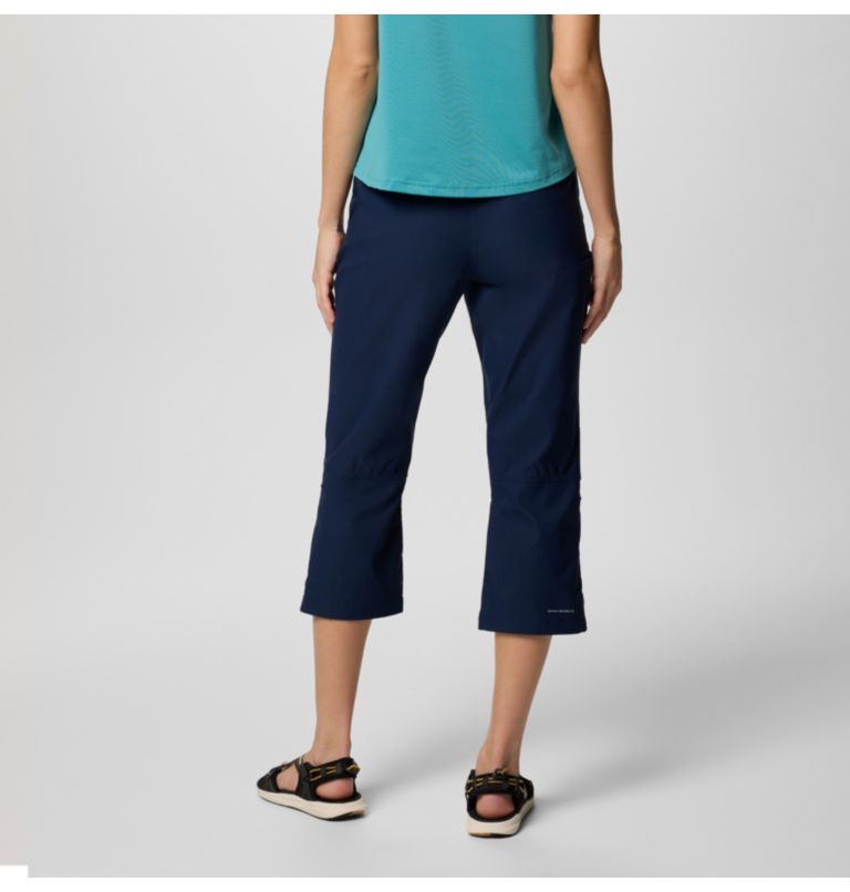Women's Leslie Falls II Hiking Capri, Color: Collegiate Navy, image 2