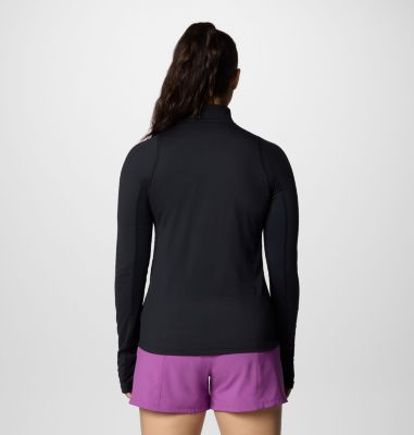 Women's Weekend Ascent Half Zip Shirt, Color: Black, image 2