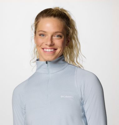 Women's Weekend Ascent Half Zip Shirt, Color: Cirrus Grey, image 8
