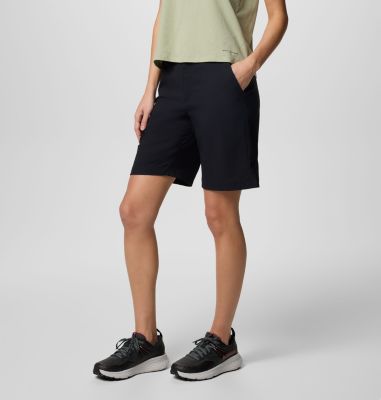 Women's Leslie Falls Long Shorts II, Color: Black, image 3