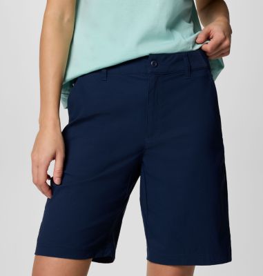 Women's Leslie Falls Long Shorts II, Color: Collegiate Navy, image 12