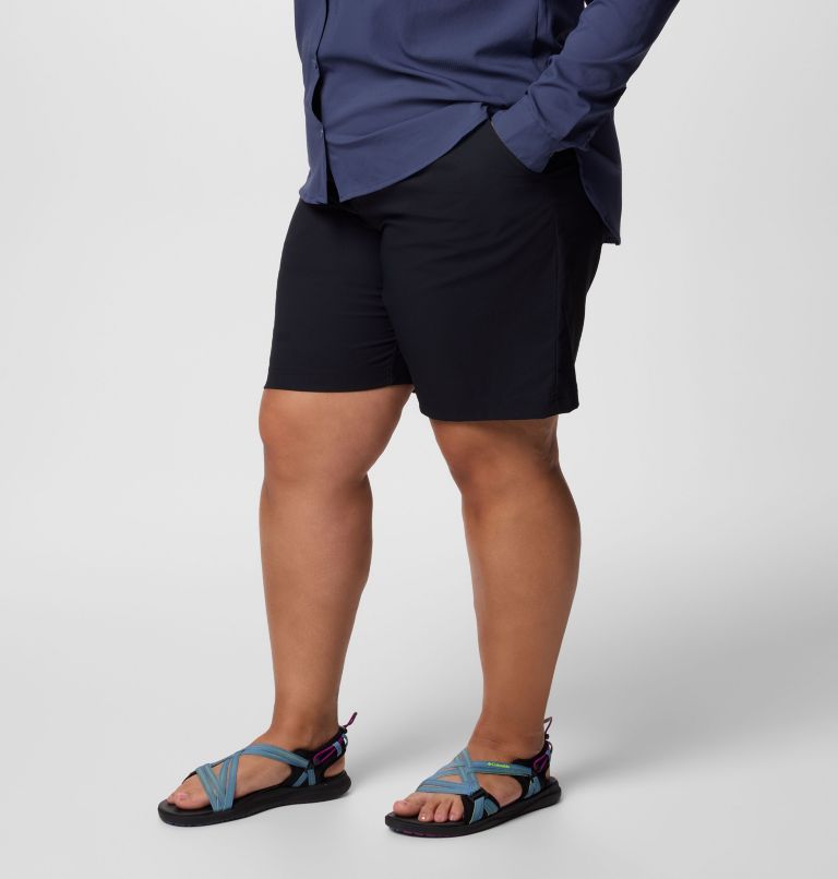 Women's Leslie Falls Long Shorts II - Plus Size, Color: Black, image 3