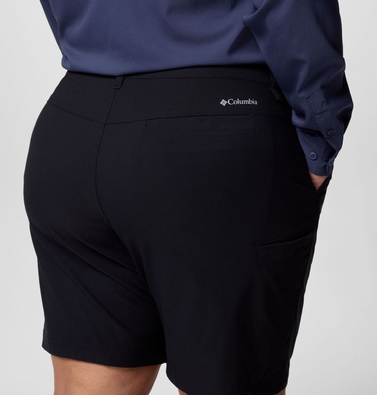 Women's Leslie Falls Long Shorts II - Plus Size, Color: Black, image 5