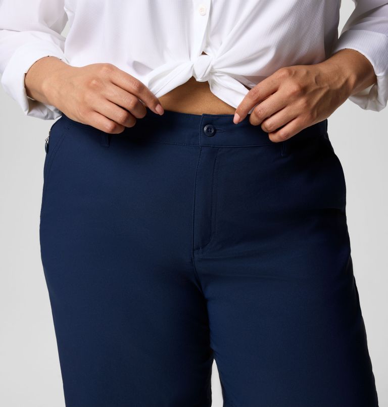 Women's Leslie Falls Long Shorts II - Plus Size, Color: Collegiate Navy, image 4