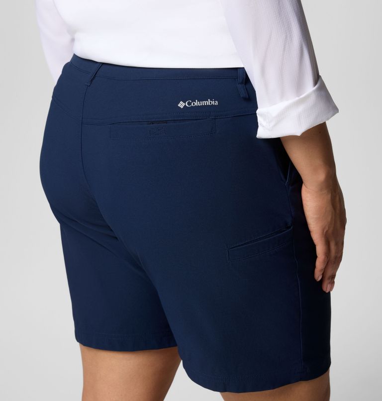 Women's Leslie Falls Long Shorts II - Plus Size, Color: Collegiate Navy, image 5