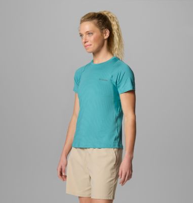 Women's Weekend Ascent Technical T-Shirt, Color: Teal, image 3