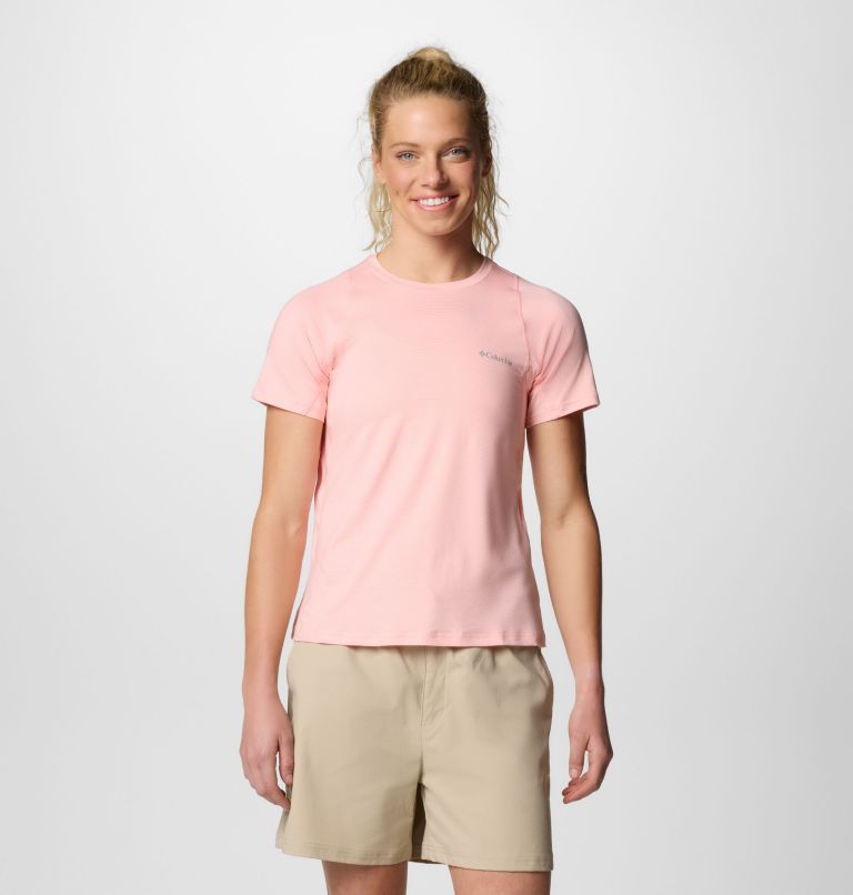 Camiseta técnica Weekend Ascent para mujer, Color: Pink Sand, image 1