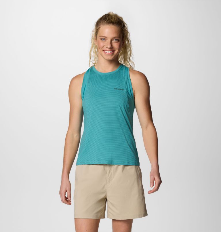 Weekend Ascent technisches Tank für Frauen, Color: Teal, image 1