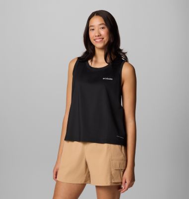 Women's Wild Springs Tank, Color: Black, image 7