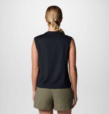 ★★Columbia★★ BS NY SLEEVELESS TSHIRTS SLATE BLACK CIW2UT Women's Tank Tops - Sleeveless Shirts | Columbia Sportswear