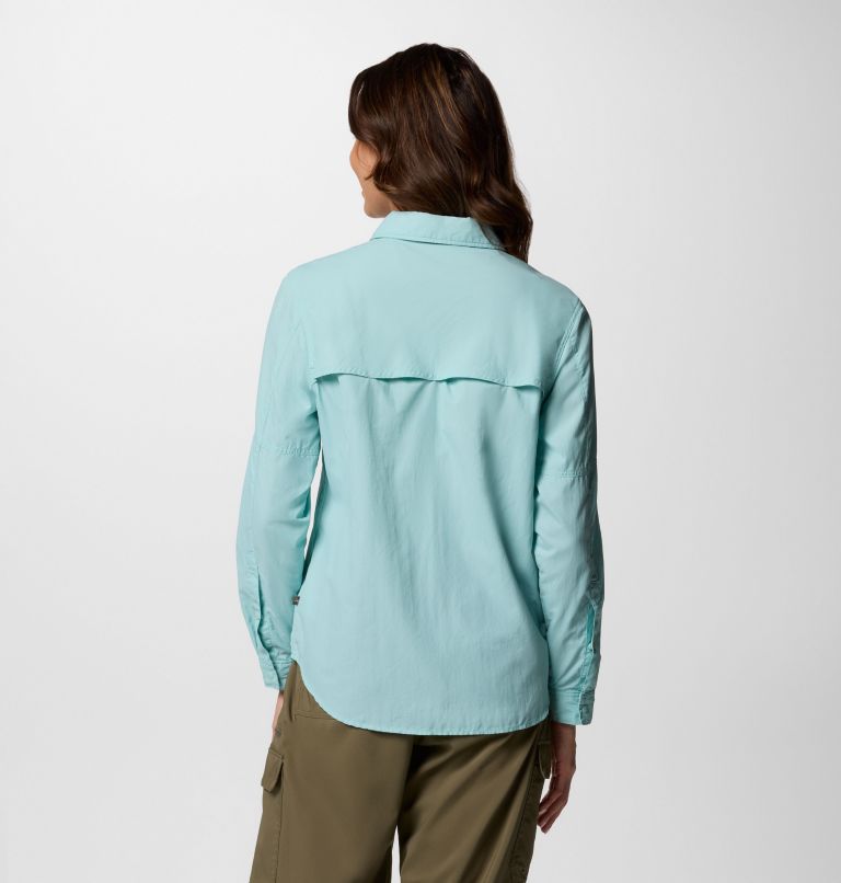 Women's Skien Valley Long Sleeve Shirt, Color: Spray, image 2