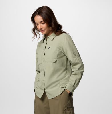 Chemise Skien Valley Femme, Color: Safari, image 3