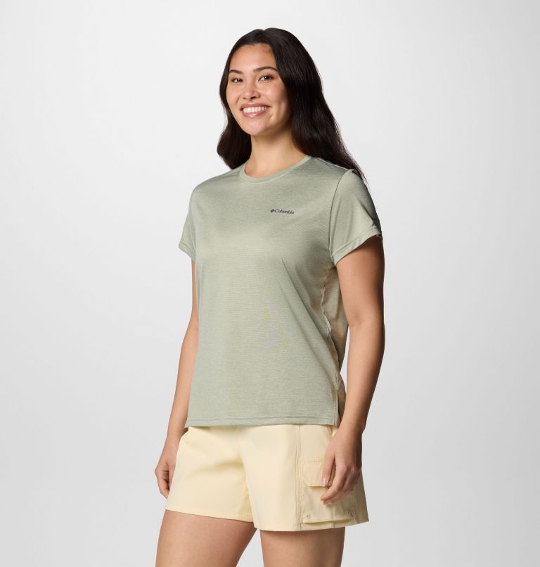 BlueVista Hill SS Crew, Color: Safari Heather, image 3