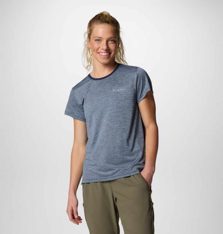 BlueVista Hill technisches T-Shirt für Frauen, Color: Collegiate Navy Heather, image 5