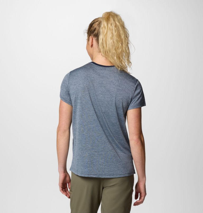 BlueVista Hill technisches T-Shirt für Frauen, Color: Collegiate Navy Heather, image 2