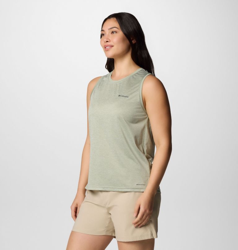 Women's BlueVista Hill Tank, Color: Safari Heather, image 3