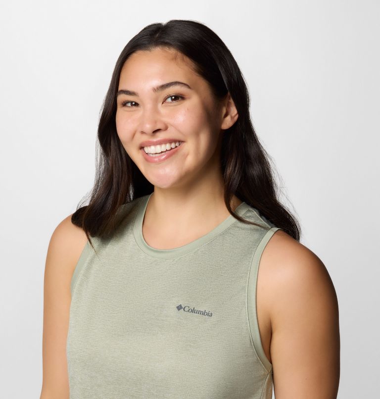 Women's BlueVista Hill Tank, Color: Safari Heather, image 4