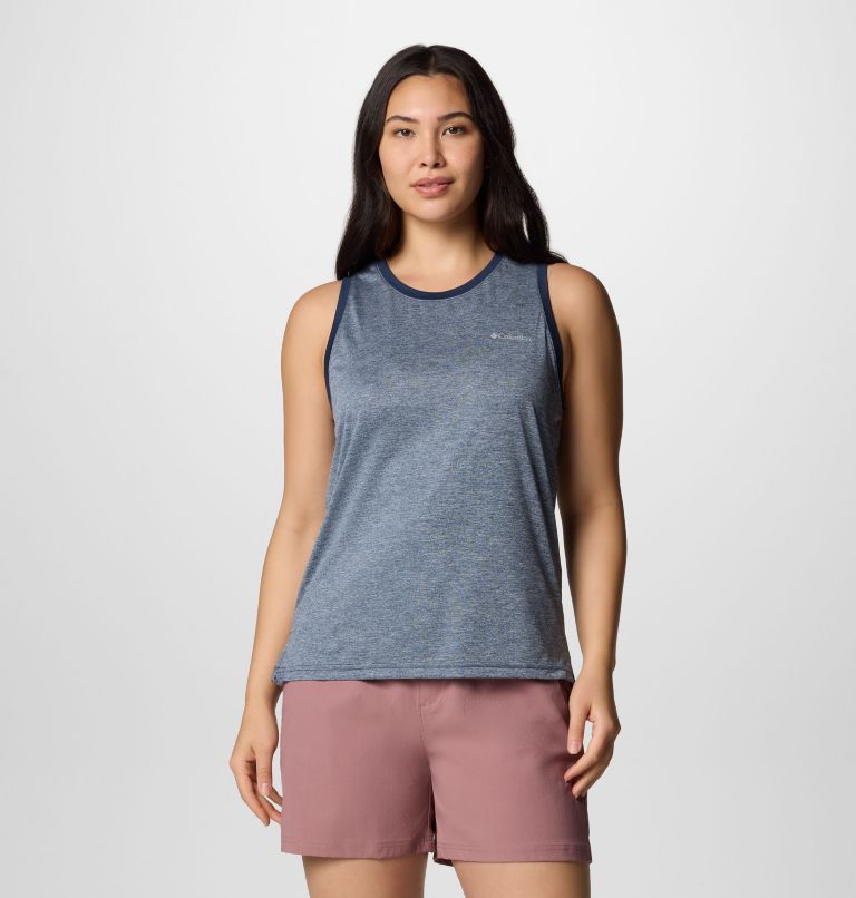 BlueVista Hill technisches Tank-Top für Frauen, Color: Collegiate Navy Heather, image 1