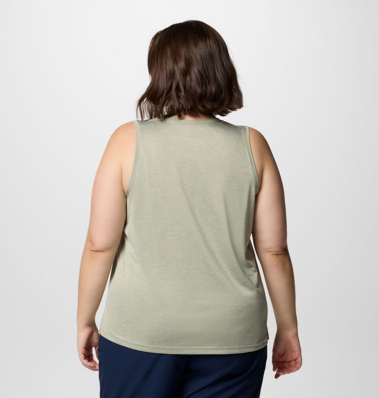BlueVista Hill Tank | 348 | 2X, Color: Safari Heather, image 2