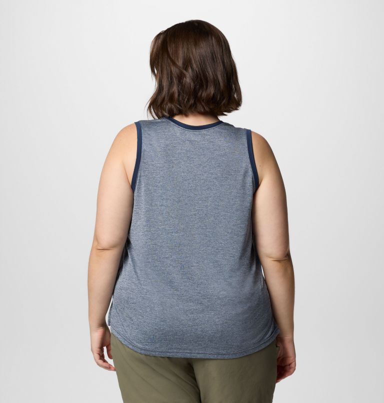 BlueVista Hill Tank | 464 | 1X, Color: Collegiate Navy Heather, image 2