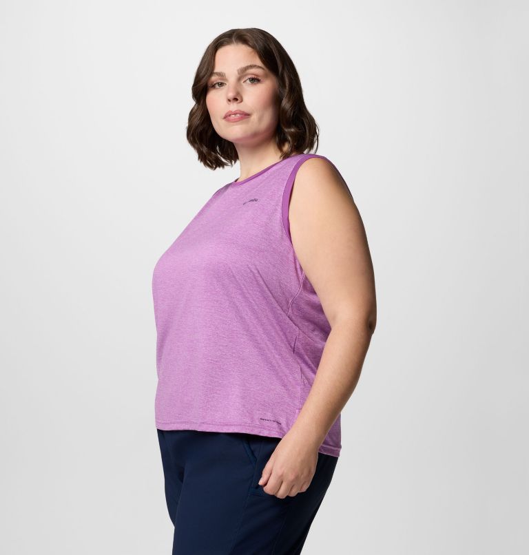Women's BlueVista Hill Tank - Plus Size, Color: Razzle Heather, image 3