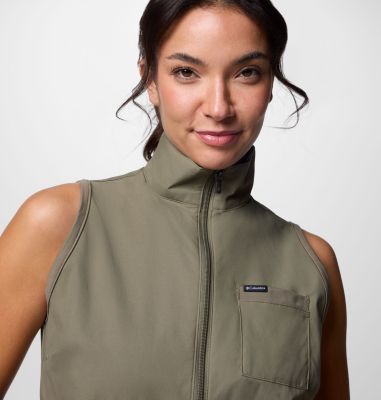 Women's Leslie Falls Dress II, Color: Stone Green, image 4