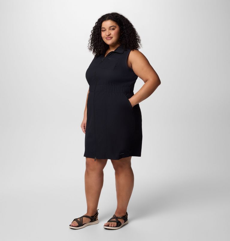 Women's Leslie Falls Dress II - Plus Size, Color: Black, image 3